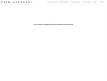 Tablet Screenshot of erinalderson.com